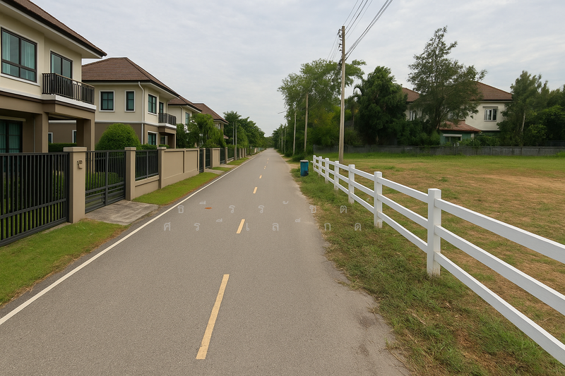 ภาพจำลอง หมู่บ้านบนตำเเหน่งของที่ดิน