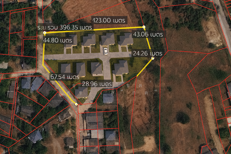 ภาพจำลอง หมู่บ้าน บนที่ดิน