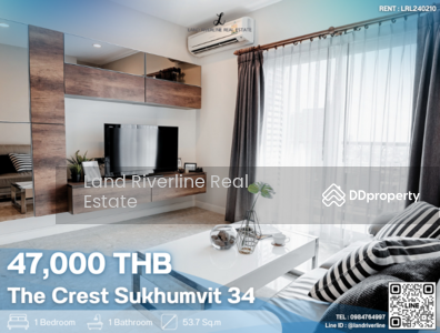 For Rent - The Crest Sukhumvit 34, Bangkok