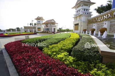 ขาย - ขายด่วนบ้านเดี่ยวหลังใหญ่ติดทะเล โครงการคุณภาพ พร้อมเฟอร์นิเจอร์ Casalunar บางพระ (Office P), ชลบุรี