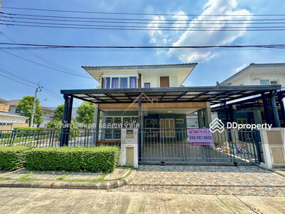 ขาย - บ้านเดี่ยว 2 ชั้น หมู่บ้าน เทรนดี้ ธารา บางใหญ่ หลังมุม สวย พร้อมอยู่, นนทบุรี