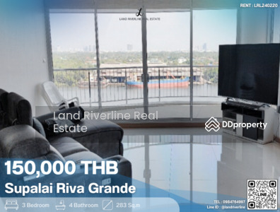 For Rent - Supalai Riva Grande Rama 3, Bangkok