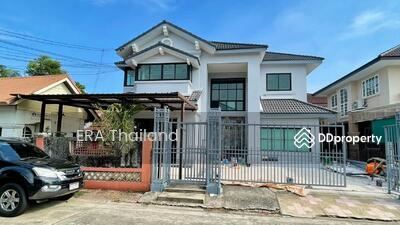 ขาย - ขาย(sale) บ้านเดี่ยวหลังใหญ่ หมู่บ้านชลลดา คู้บอน, กรุงเทพ