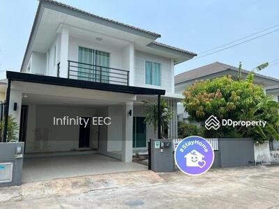 ขาย - ขายด่วนบ้านเดี่ยว ทำเลดี ใกล้เจปาร์คและถนนสุขุมวิท หมู่บ้าน the tree Village sriracha (Office CP), ชลบุรี