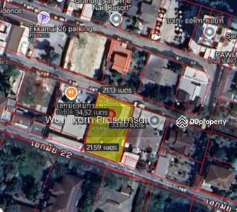 ขาย - ขายที่ดินพร้อมสิ่งปลูกสร้าง ติดเอกมัย22และ24 เนื้อที่185ตรว.ใกล้รพ.สุขุมวิทเพียง 350ม., กรุงเทพ