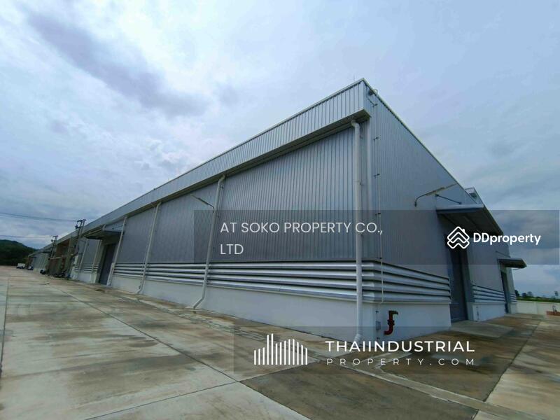 For Rent - Factory or Warehouse 3460 sqm for RENT at Phana Nikhom, Nikhom Phatthana, Rayong (ID: AT1597R), Rayong