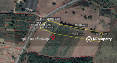ขาย - ที่ดินสวย กบินทร์บุรี หลังนิคมสหพัฒน์ 6ไร่ 1งาน, ปราจีนบุรี