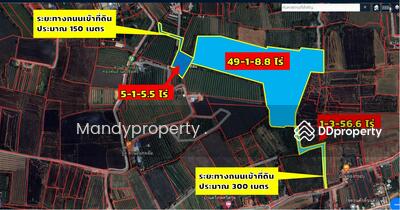 ขาย - ที่ดิน ต.ดอนแฝก อ.นครชัยศรี จ.นครปฐม, นครปฐม