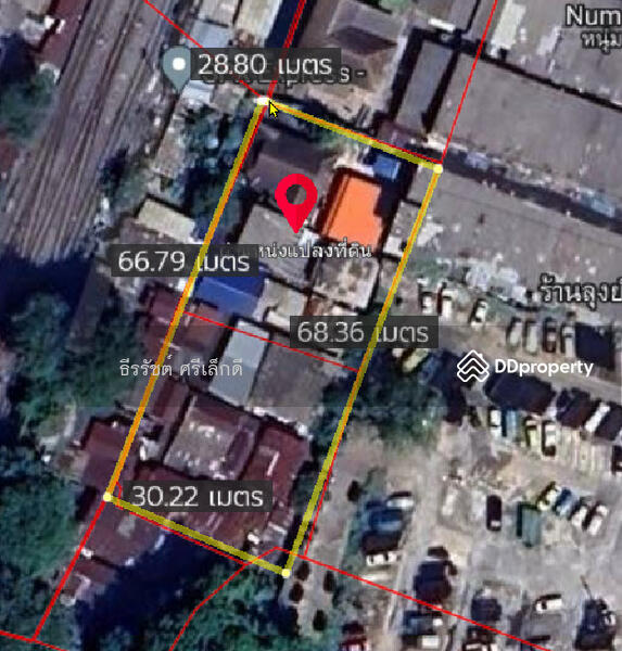 ขาย - ผังสีแดง กลางเมืองอุรุพงษ์ ใกล้ MRT และแหล่งธุรกิจ, กรุงเทพ