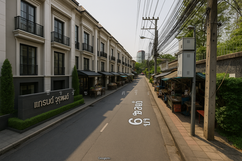 ภาพจำลอง หมู่บ้าน บนที่ดิน