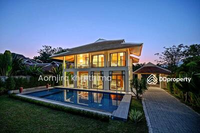 ขาย - S2323 ขาย พูลวิลล่าหรูทรอปิคอล 2 ชั้น ใกล้ 89 พลาซ่า และ แยกหนองหอย เพียง 5 นาที, เชียงใหม่