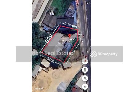 ขาย - ที่ดินสวยติดถนนราชพฤกษ์ พร้อมบ้านและโกดัง, กรุงเทพ