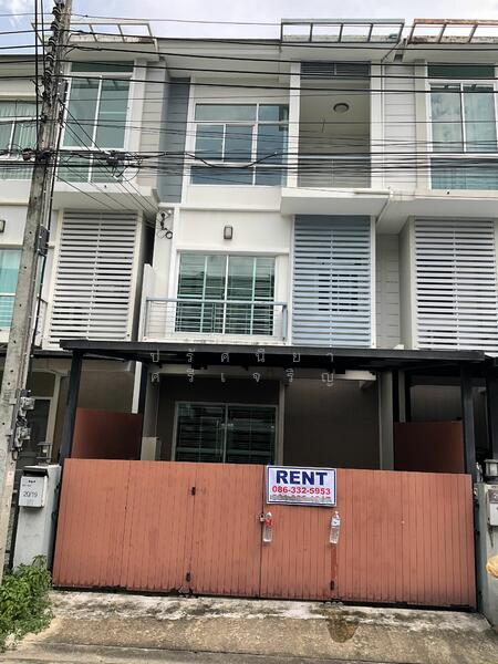 เช่าทาวน์เฮ้าส์3ชั้น25วา3นอน3น้ำแอร์2เครื่องทำน้ำอุ่น เฟอร์บางส่วนสภาพดีพร้อมใช้งาน ด้านหน้าจอดรถ2คั, กรุงเทพ, 25/18 ถนนเรียบกรุงเทพชลบุรี, ประเวศ, กรุงเทพ, 100 ตร.ม., ทาวน์เฮ้าส์ ให้เช่า, โดย ปรัศนียา ศรีเจริญ, 11400438 - DDproperty.com