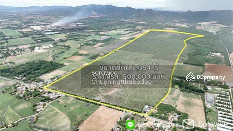 ขาย - ขายที่ดิน 1,054 ไร่ บ่อพลอย กาญจนบุรี โอบล้อมวิวเขา 360, กาญจนบุรี