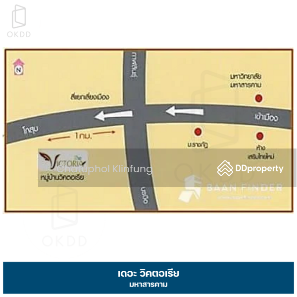 For Sale - #สุดคุ้ม บ้านเดี่ยว เดอะ วิคตอเรีย มหาสารคาม, Maha Sarakham