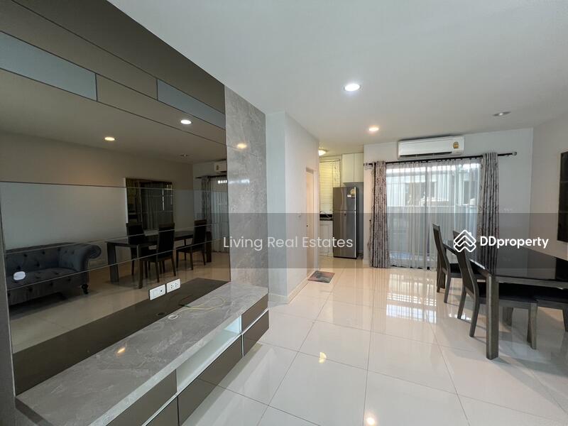 Baan Klang Muang Rattanathibet, Nonthaburi, Soi Liang Mueang Nonthaburi 10, Bang Kra So, Muang Nonthaburi, Nonthaburi, 3 Bedrooms, 140 sqm, Townhouse For Rent, by Living Real Estates, 11418595 - DDproperty.com