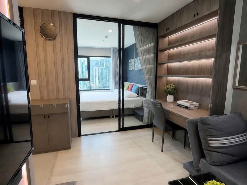 Life Asoke, Bangkok, Asoke-Dindang Road, Bang Kapi, Huai Khwang, Bangkok, 1 Bedroom, 35 sqm, Condo For Rent, by ธนาภรณ์ วันทะมาตย์, 11423163 - DDproperty.com