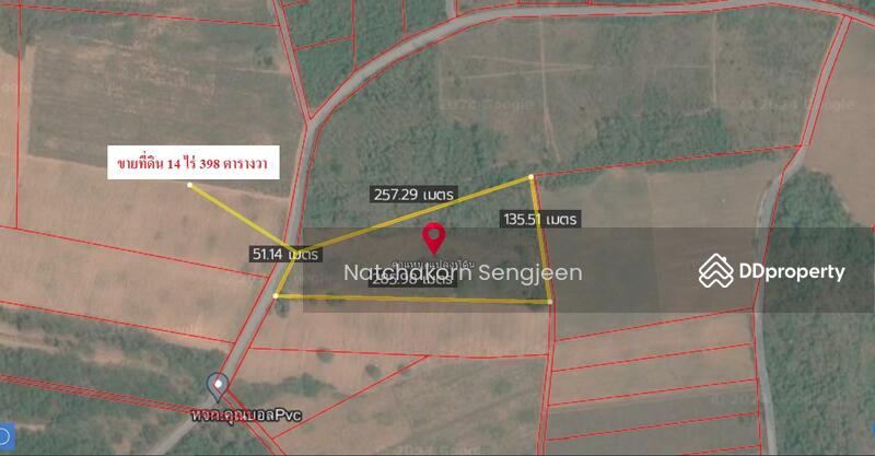 For Sale - Land for sale, 15 rai, Ban Nong Yai Kata, Road 3207, Hin Kong, Mueang, Ratchaburi., Ratchaburi