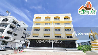 ขาย - สำนักงานอาคาร 4 ชั้น ติดถนนร่มเกล้า ใกล้สนามบินสุวรรณภูมิ, กรุงเทพ