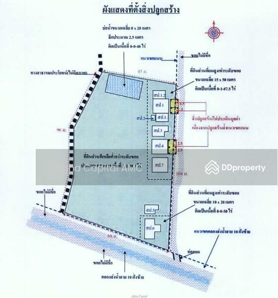 Sale Land with Building 1-ST L4_8_0207_G01, Chai Nat, 146 ถนนบ้านหนองน้ำขุ่น-บ้านสระใหญ่, Nong Noi, Wat Sing, Chai Nat, 6 Bedrooms, 553 sqm, Single Detached House For Sale, by Alpha Capital AMC, 11425897 - DDproperty.com