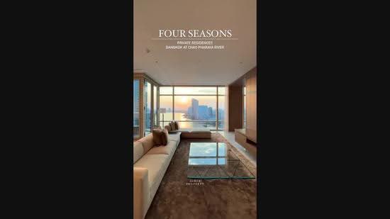Four Seasons Private Residences, Bangkok, 300 Charoen Krung Road, Yan Nawa, Sathon, Bangkok, 3 Bedrooms, 214 sqm, Condo For Sale, by บริษัท แอชเชอร์ พร็อพเพอร์ตี้ จำกัด, 11428658 - DDproperty.com
