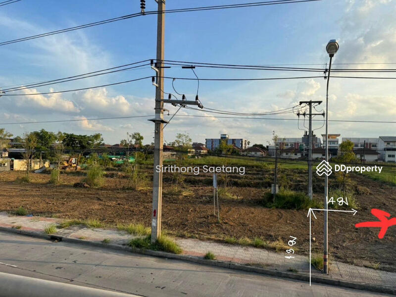 ที่ดินให้เช่า 6 ไร่เศษ ติดถนน 346 (รังสิต-ปทุมธานี) หน้ากว้าง 70 เมตร ใกล้แยกสันติสุข เมืองปทุมธานี, ปทุมธานี, ติดถนน 346 (รังสิต-ปทุมธานี), บางปรอก, เมืองปทุมธานี, ปทุมธานี, 10,424 ตร.ม., Land ให้เช่า, โดย Sirithong Saetang, 11430380 - DDproperty.com