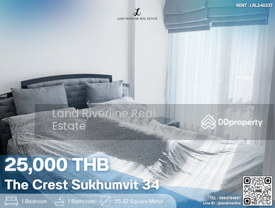 For Rent - The Crest Sukhumvit 34, Bangkok