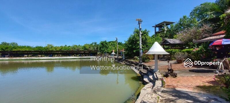 For Sale - Fishing Park Business for Sale, spacious 6 Rai Land with 6 Bungalows, Chon Buri