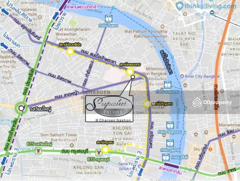 Supalai Premier Charoen Nakhon : ศุภาลัย พรีเมียร์ เจริญนคร, กรุงเทพ, ถนนลาดหญ้า, คลองสาน, กรุงเทพ, 48 ตร.ม., คอนโด ขาย, โดย Worawit Cheacome, 11447278 - DDproperty.com