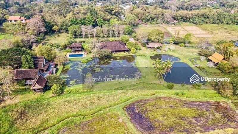 For Sale - Thai house for sale, 24.5 rai, private swimming pool. Overlooking the surrounding mountains., Chiang Mai