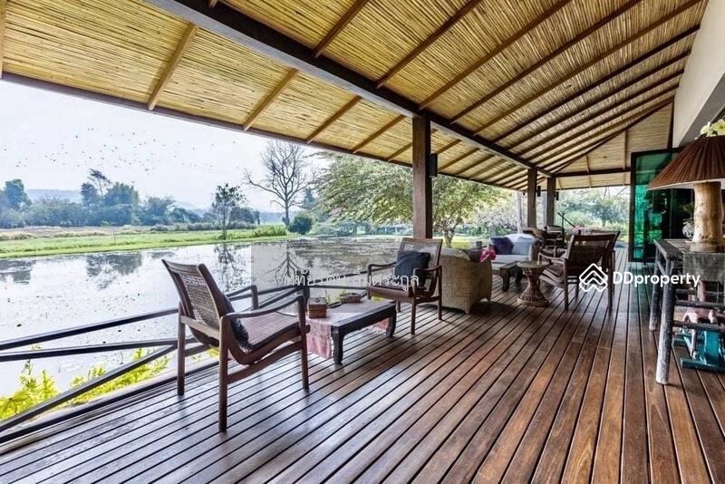 For Sale - Thai house for sale, 24.5 rai, private swimming pool. Overlooking the surrounding mountains., Chiang Mai