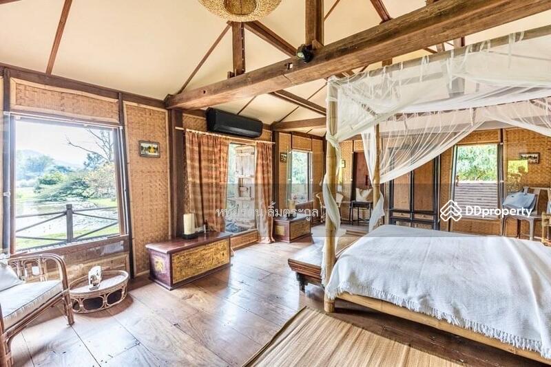For Sale - Thai house for sale, 24.5 rai, private swimming pool. Overlooking the surrounding mountains., Chiang Mai