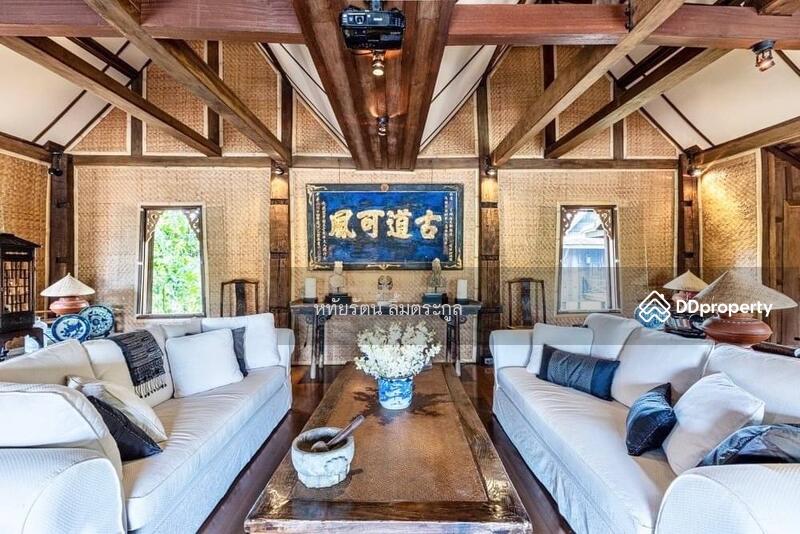 For Sale - Thai house for sale, 24.5 rai, private swimming pool. Overlooking the surrounding mountains., Chiang Mai