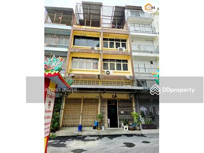 ขาย - ขายอาคารพาณิชย์ 2 คูหา 4 ชั้นครึ่ง ทำเลดีมาก ถ.พระราม4 ใกล้ MRT สามย่าน, กรุงเทพ