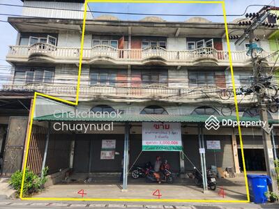 ขาย - อาคารพาณิชย์ 3 คูหา ปู่เจ้าสมิงพราย รวม 93ตรวา. ใช้สอยกว่า 800ตรม.เพียง8.5ล้าน, สมุทรปราการ