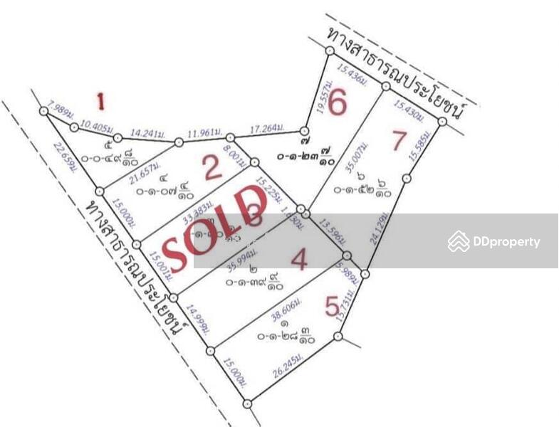 For Sale - Small plot of land, beautiful mountain view, near Rim Nuea Fresh Market and Kad Farang, Mae Rim., Chiang Mai