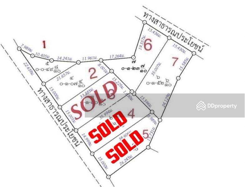 For Sale - Small plot of land, beautiful mountain view, near Rim Nuea Fresh Market and Kad Farang, Mae Rim., Chiang Mai