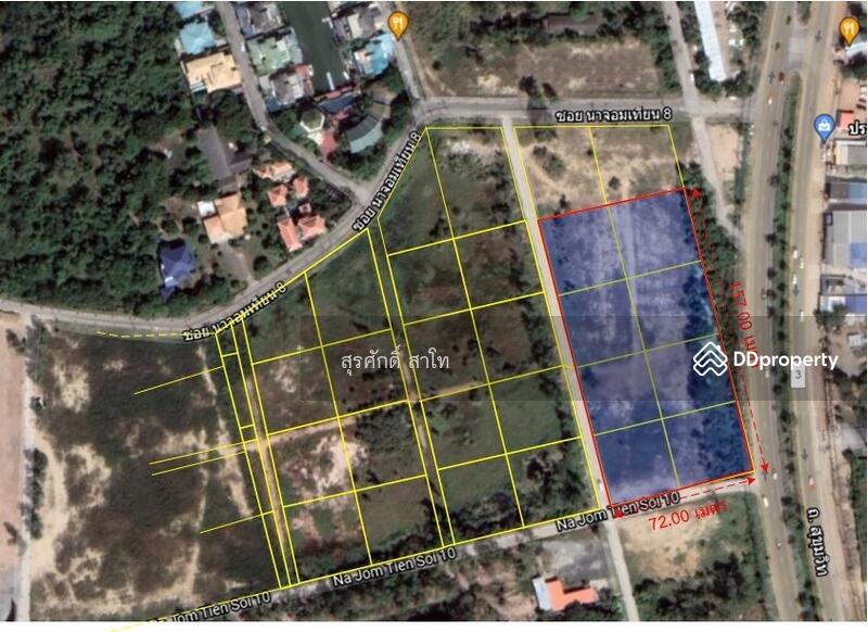 Pattaya Land 20-0-49 Rai infront of Sukhumvit road between Najom Tien soi 8&10 Sale 30 Million, chon-buri, 10 สุุขุมวิท, Na Chom Thian, Sattahip, Chon Buri (Pattaya), , 32,196 sqm, Land For Sale, by Surasak Satho, 11453772 - DDproperty.com