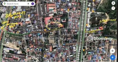 ขาย - ขายที่ดินพัทยา 96 ตรว.ถนนเลียบทางรถไฟซ.6 ใกล้ถ.สุขุมวิทแยกพัทยาใต้เป็นบ้านพักคนงานขายยกแปลง3.36 ล้าน, ชลบุรี