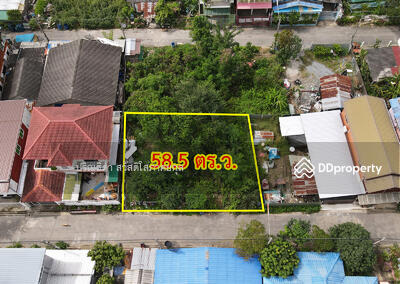 ขาย - ที่ดิน ถนนราชพฤกษ์ เคหะชุมชนวัดไพร่ฟ้า, ปทุมธานี