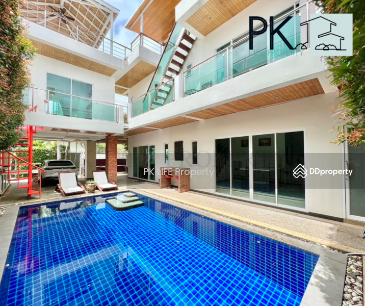 7R0064 Pool villa 4 bedroom 4 bathroom 80,000/month at Rawai have fully furnished, Phuket, Rawai, Muang Phuket, Phuket, 4 Bedrooms, 400 sqm, Villa For Rent, by PK LIFE Property, 11470451 - DDproperty.com