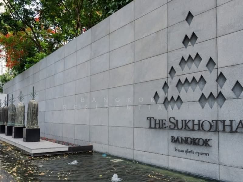 The Sukhothai Residences : เดอะ สุโขทัย เรสซิเด้นซ์, กรุงเทพ, 3 ถนนสาทรใต้ แขวงทุ่งมหาเมฆ เขตสาทร กรุงเทพมหานคร, ทุ่งมหาเมฆ, สาทร, กรุงเทพ, 206 ตร.ม., คอนโด ให้เช่า, โดย Bangkok Residential, 11471094 - DDproperty.com