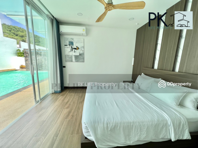 7R0581 This pool villa 4 bedroom 4 bathroom 130,000/month at Rawai have fully furnished, Phuket, Rawai, Muang Phuket, Phuket, 4 Bedrooms, 353 sqm, Villa For Rent, by PK LIFE Property, 11472658 - DDproperty.com