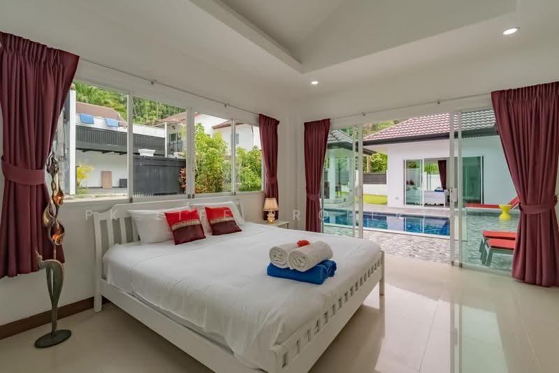 8R0336 Pool villa for rent 4bedroom 3bathroom 120,000/month at Chalong, Phuket, Chalong, Muang Phuket, Phuket, 4 Bedrooms, 250 sqm, Villa For Rent, by PK LIFE Property, 11472672 - DDproperty.com