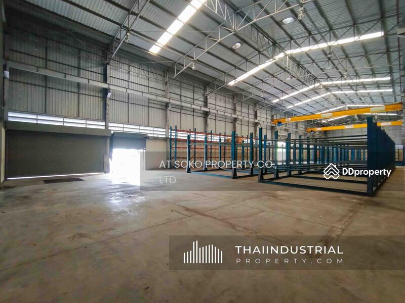 For Rent - Factory or Warehouse 1296 sqm for RENT at Map Kha, Nikhom Phatthana, Rayong (Property ID: AT1663R), Rayong