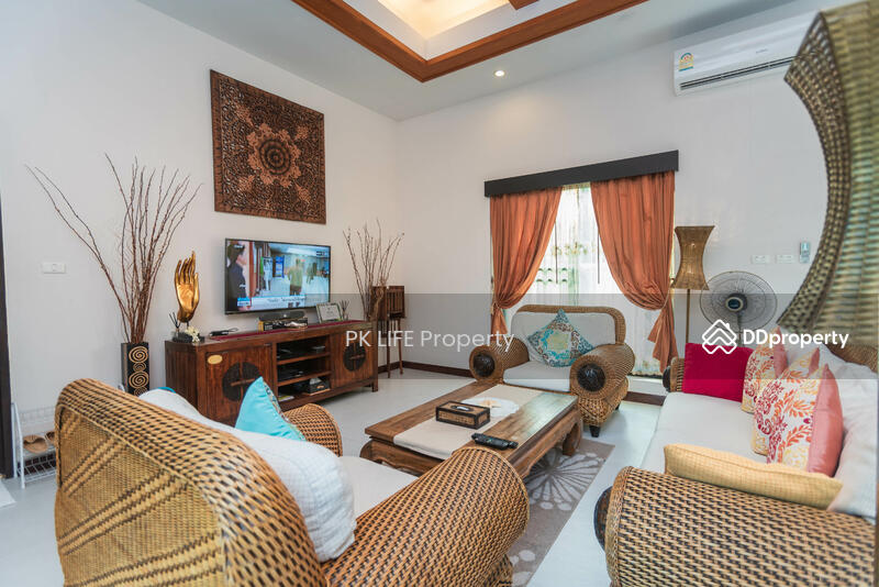 2R0037 Pool villa for rent 2bedrooms 3bathrooms 95,000/month at cherngtalay have fully furnished, ภูเก็ต, เชิงทะเล, ถลาง, ภูเก็ต, 450 ตร.ม., วิลล่า ให้เช่า, โดย PK LIFE Property, 11475390 - DDproperty.com