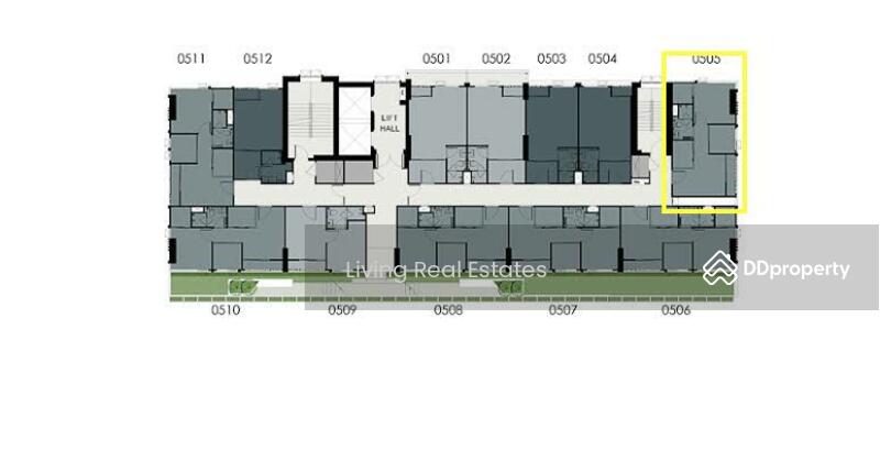 Miti Chiva Kaset Station, Bangkok, Prasert Manukit Road, Sena Nikhom, Chatuchak, Bangkok, 1 Bedroom, 35 sqm, Condo For Sale, by Living Real Estates, 11476326 - DDproperty.com