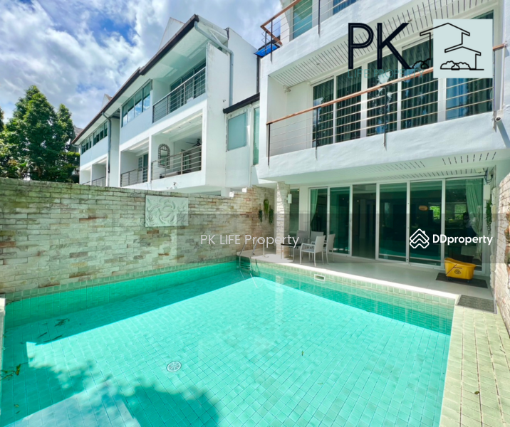 ให้เช่า - 5R0538 This Pool Villa 3bedroom 3bathroom 85,000/month in kathu have fully furnished, ภูเก็ต