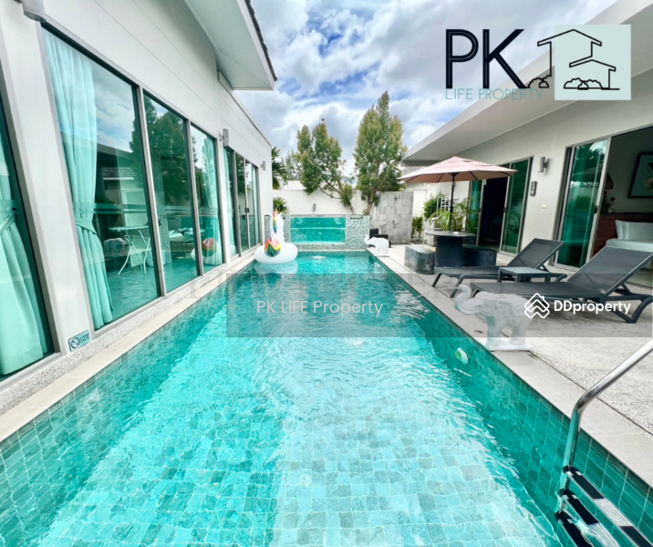 2R0378 Pool villa for rent 4bedroom 4bathroom 125,000/month at cherng talay have fully furnished, ภูเก็ต, เชิงทะเล, ถลาง, ภูเก็ต, 250 ตร.ม., วิลล่า ให้เช่า, โดย PK Life Property, 11478949 - DDproperty.com