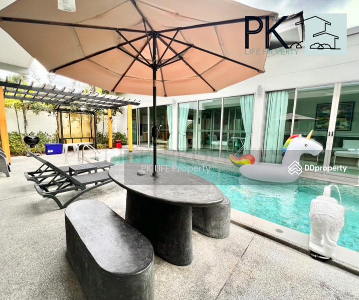 2R0378 Pool villa for rent 4bedroom 4bathroom 125,000/month at cherng talay have fully furnished, ภูเก็ต, เชิงทะเล, ถลาง, ภูเก็ต, 250 ตร.ม., วิลล่า ให้เช่า, โดย PK Life Property, 11478949 - DDproperty.com